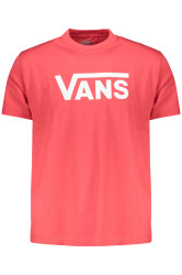 VANS pánské triko s krátkým rukávem červené