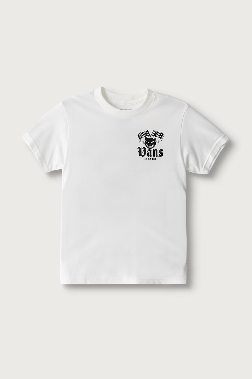 Vans  tričko dětské bavlněné Cat Club SS Tee