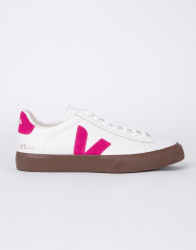 Veja Campo Leather WHITE_PINK_BARK 37