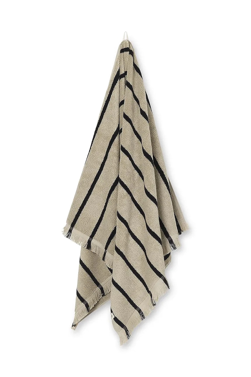 Velký bavlněný ručník ferm LIVING Alee