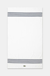 Velký bavlněný ručník Lacoste L Courtline Marine 90 x 150 cm