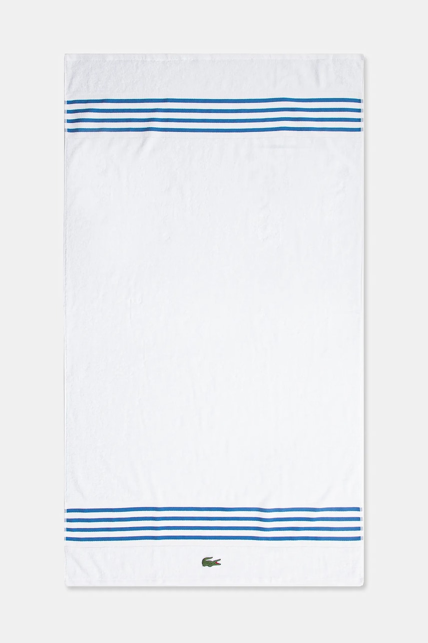 Velký bavlněný ručník Lacoste LCOURTLI Aerien 90 x 150 cm