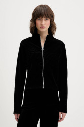 Velurová mikina Hugo Blue Dessie_B