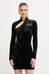 Velurové šaty Versace Jeans Couture