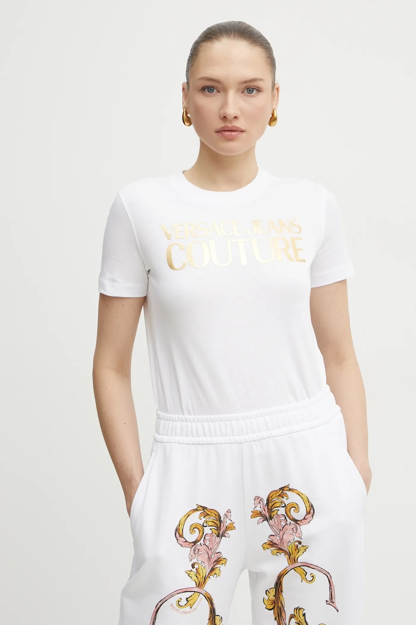 Versace Jeans Couture  Bavlněné tričko
