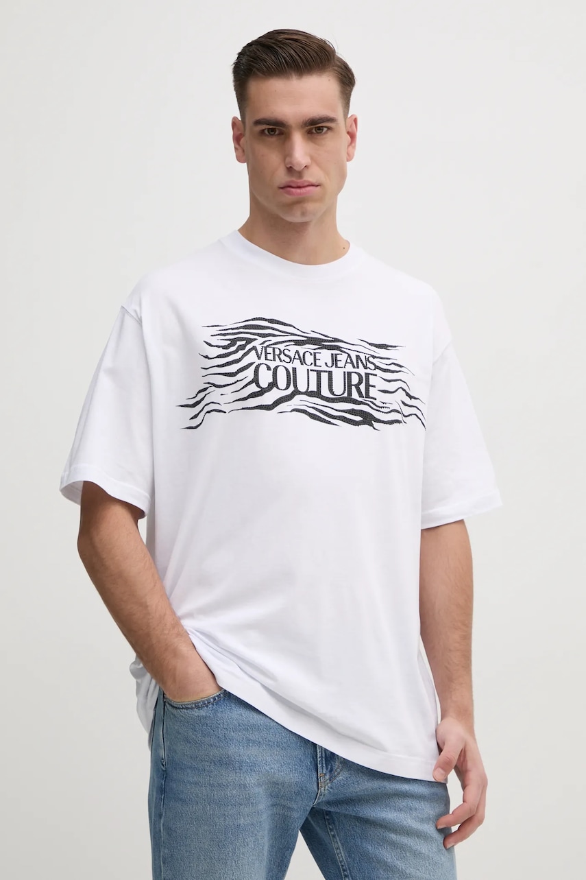 Versace Jeans Couture  Bavlněné tričko