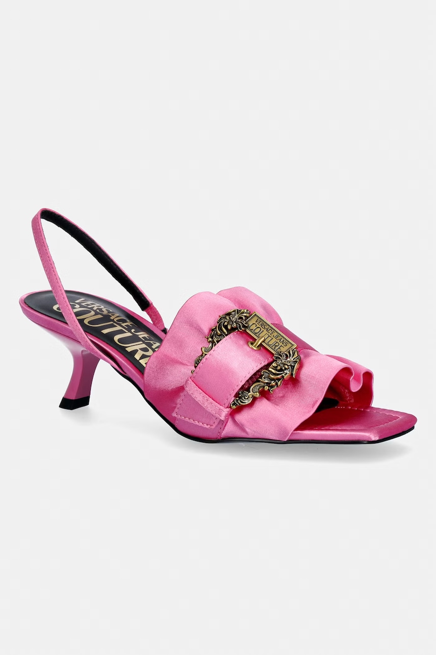 Versace Jeans Couture  sandály na jehlovém podpatku