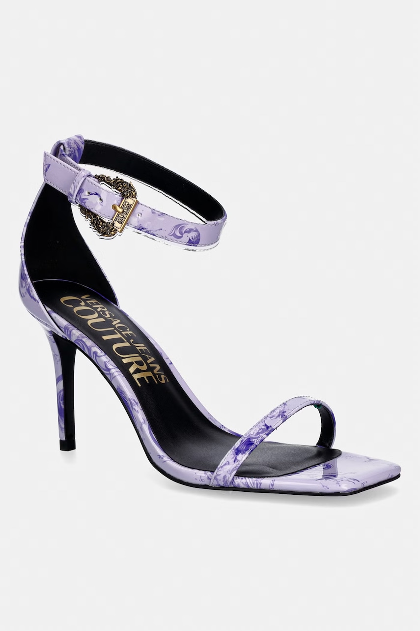 Versace Jeans Couture  sandály na vysokém podpatku