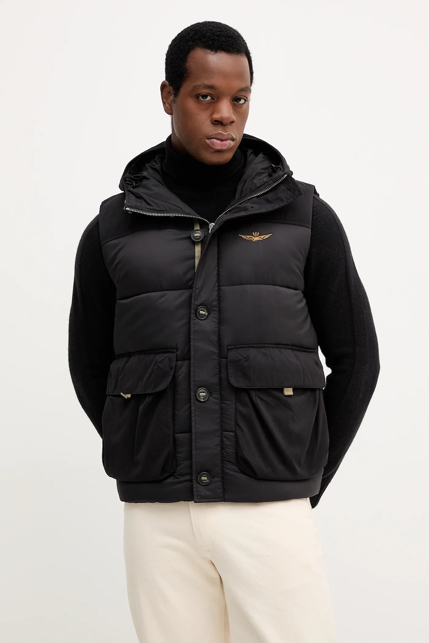 Vesta Aeronautica Militare černá barva, zimní, AB3017UCT04211