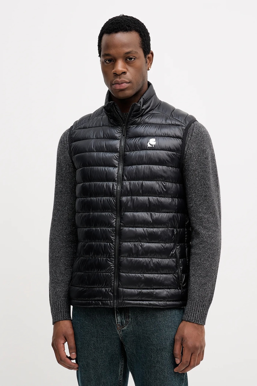 Vesta Karl Lagerfeld černá barva, přechodná, 554590.505401