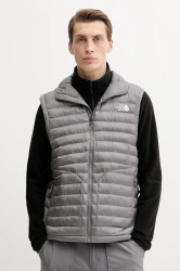 Vesta The North Face Huila šedá barva, přechodná, NF0A8DW40UZ1