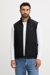 Vesta Tommy Hilfiger černá barva, přechodná, MW0MW39515