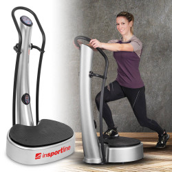 VibroGym inSPORTline Lotos stříbrná