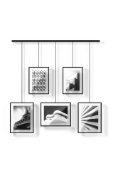 Vícerámečky na fotografie s lištou Umbra Exhibit