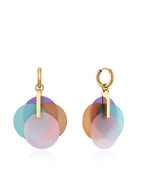 Viceroy Hravé pozlacené náušnice Kiss 14029E01019