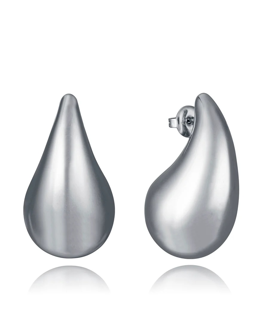 Viceroy Nadčasové ocelové náušnice Tear Drop Air 14198E01000