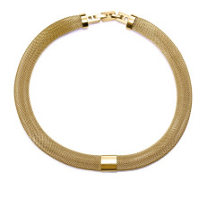 Viceroy Nepřehlédnutelný pozlacený náhrdelník Air 14204C01012