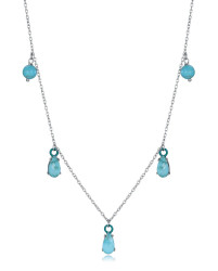 Viceroy Půvabný stříbrný náhrdelník s přívěsky Elegant 13197C000-93