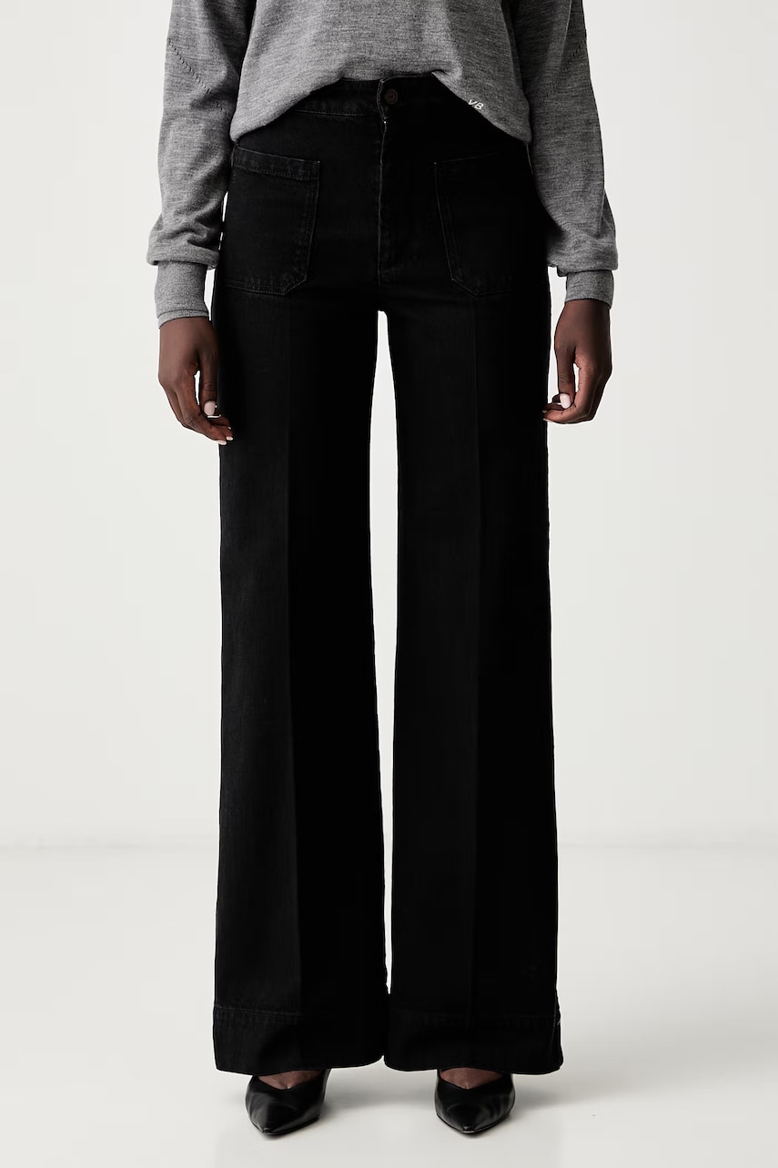 Victoria Beckham  wide leg džíny dámské Alina