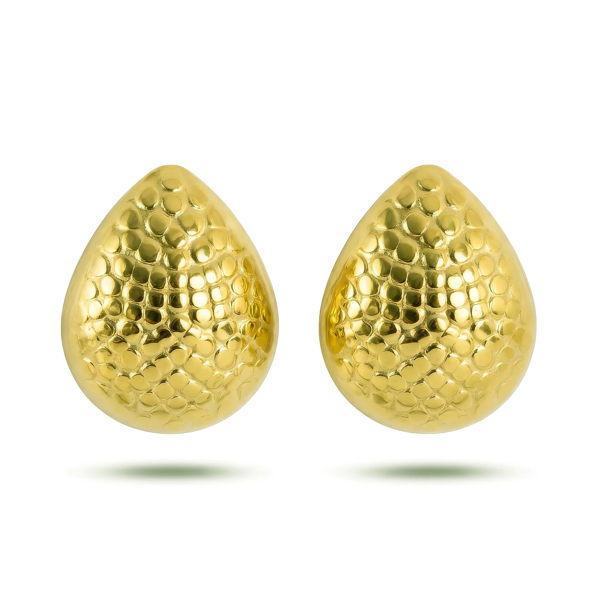 Victoria Walls Výrazné pozlacené náušnice Zanelle Gold VWE260671G