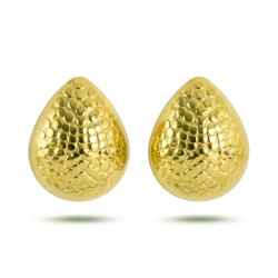 Victoria Walls Výrazné pozlacené náušnice Zanelle Gold VWE260671G