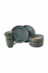 Villeroy & Boch  Snídaňový set pro 2 osoby  Crafted Breeze 6-pack
