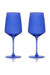 Viski  sada skleniček na víno z barevného skla 650 ml