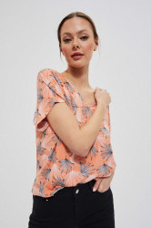 Viskózová košile s otevřenými zády