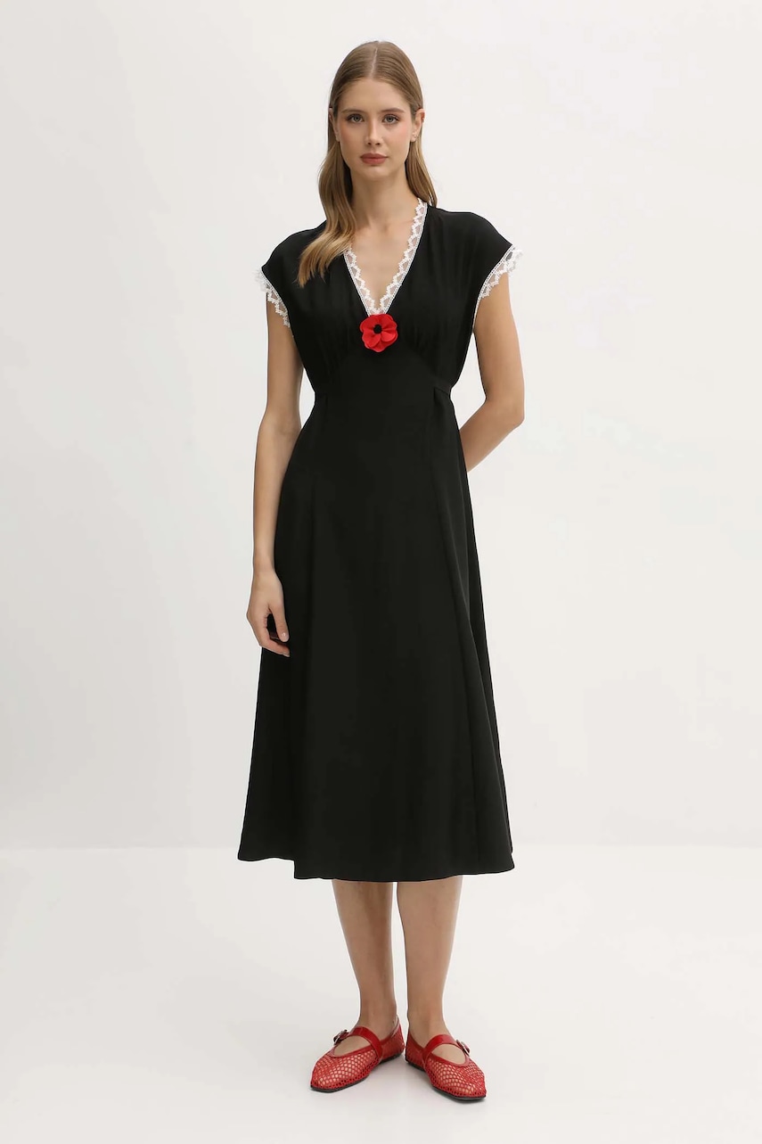 Viskózové šaty The Sleeper