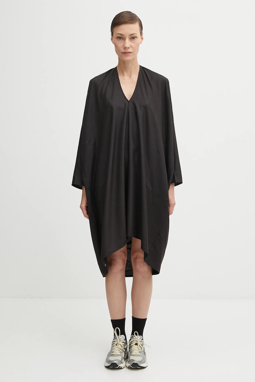 Visvim  Hedvábné šaty  ruana dress l/s