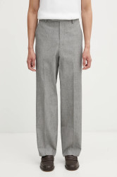Visvim  Kalhoty s příměsí vlny  WIDE SLACKS SANTOME