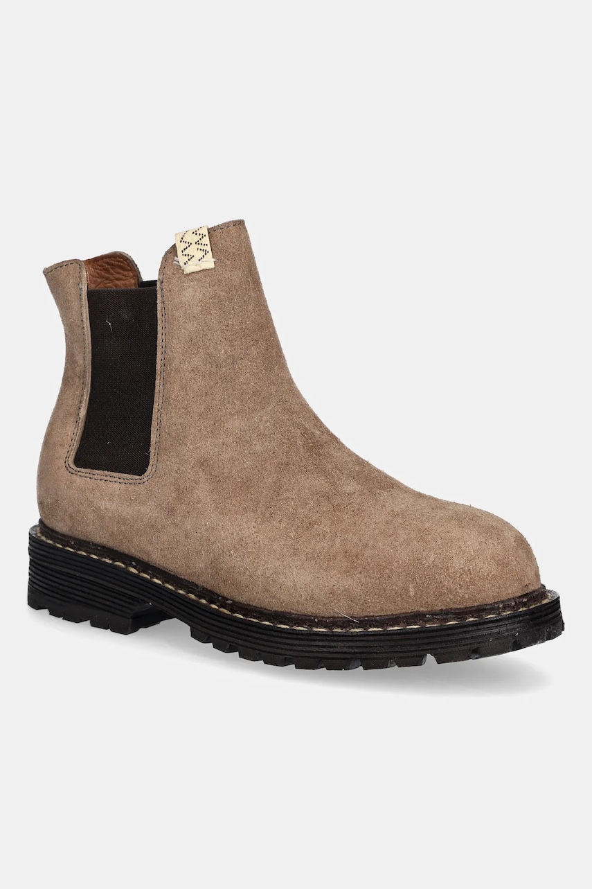 Visvim  Semišové kotníkové boty  GORNERGRAT MID-FOLK