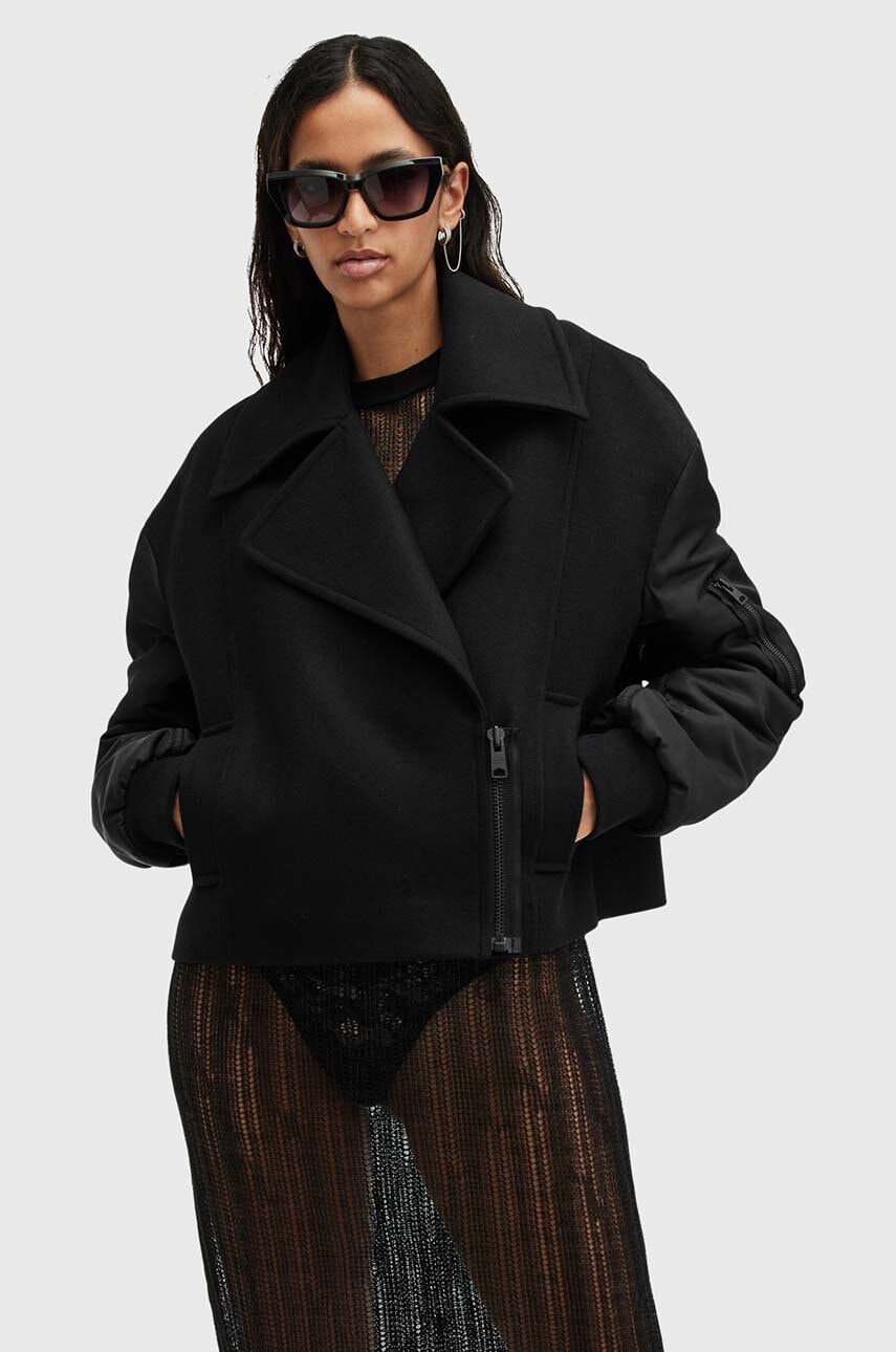 Vlněná bunda AllSaints ORLA