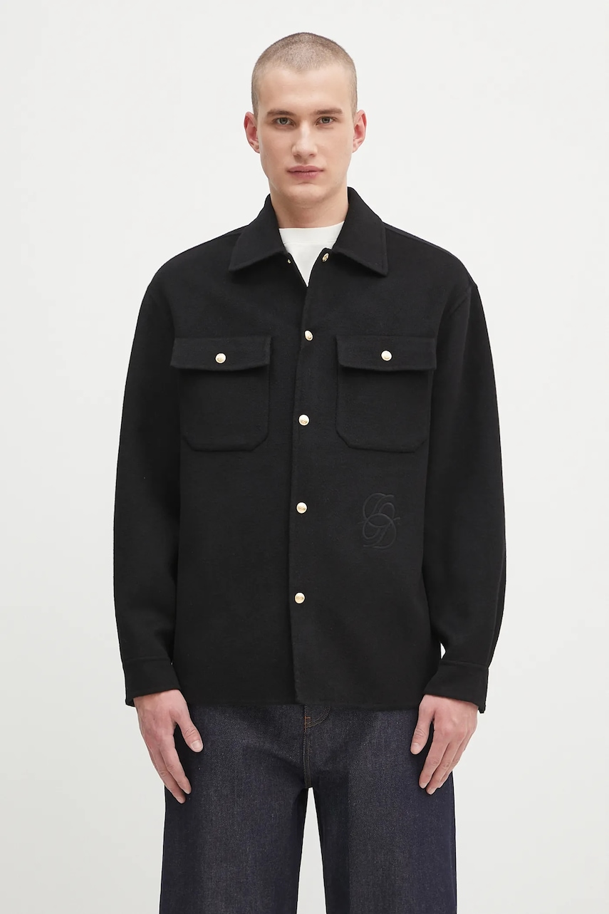 Vlněná bunda Drôle de Monsieur La Surchemise Laine