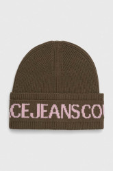 Vlněná čepice Versace Jeans Couture