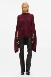 Vlněné pončo Karl Lagerfeld