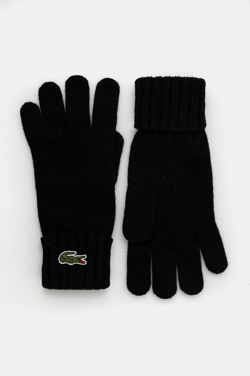 Vlněné rukavice Lacoste