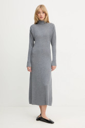 Vlněné šaty BOSS Forbini