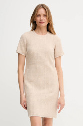 Vlněné šaty Joop! béžová barva, mini, 30047956