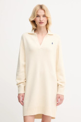 Vlněné šaty Polo Ralph Lauren