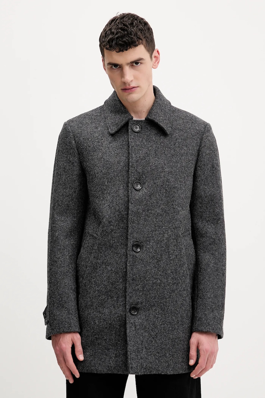 Vlněný kabát Bally