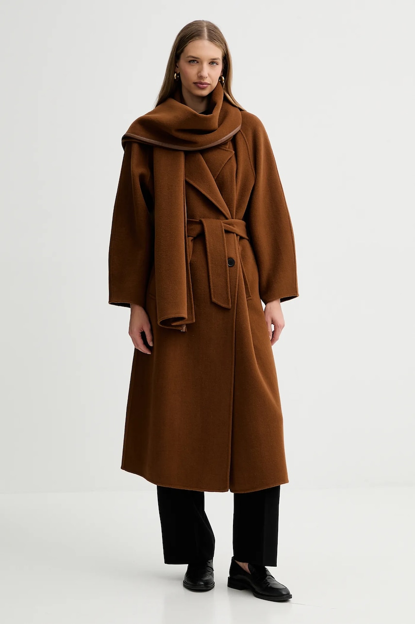 Vlněný kabát Liviana Conti