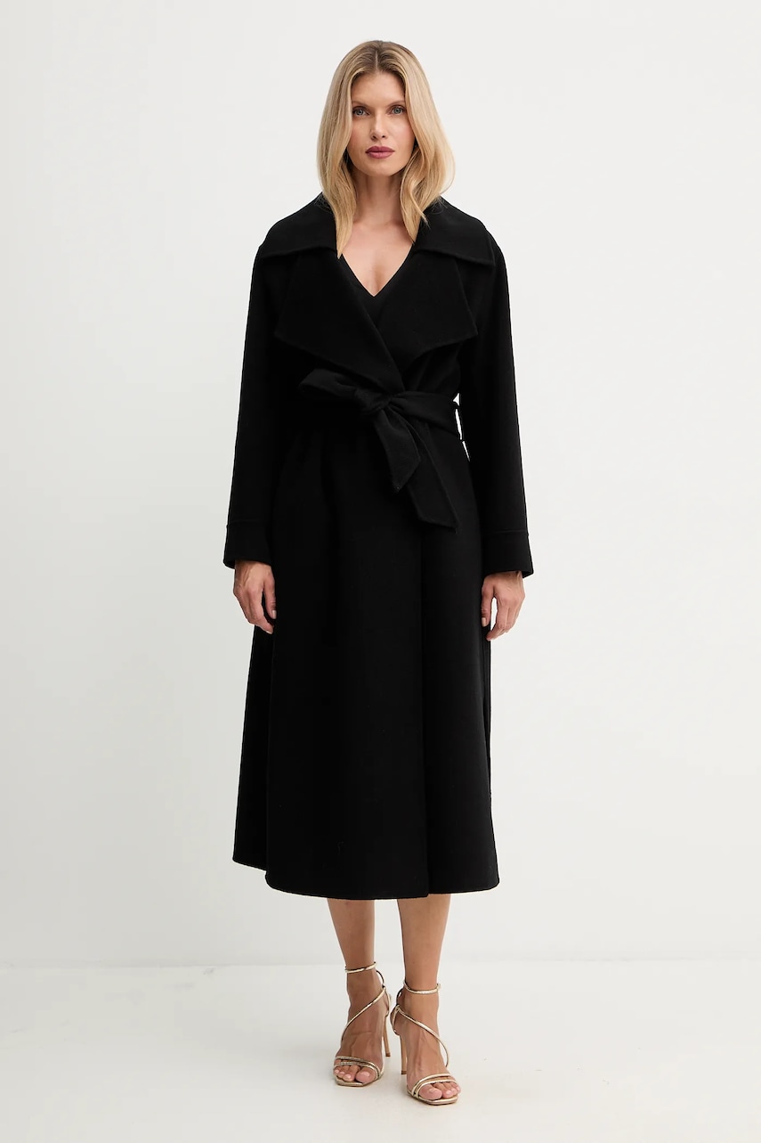 Vlněný kabát Simona Corsellini