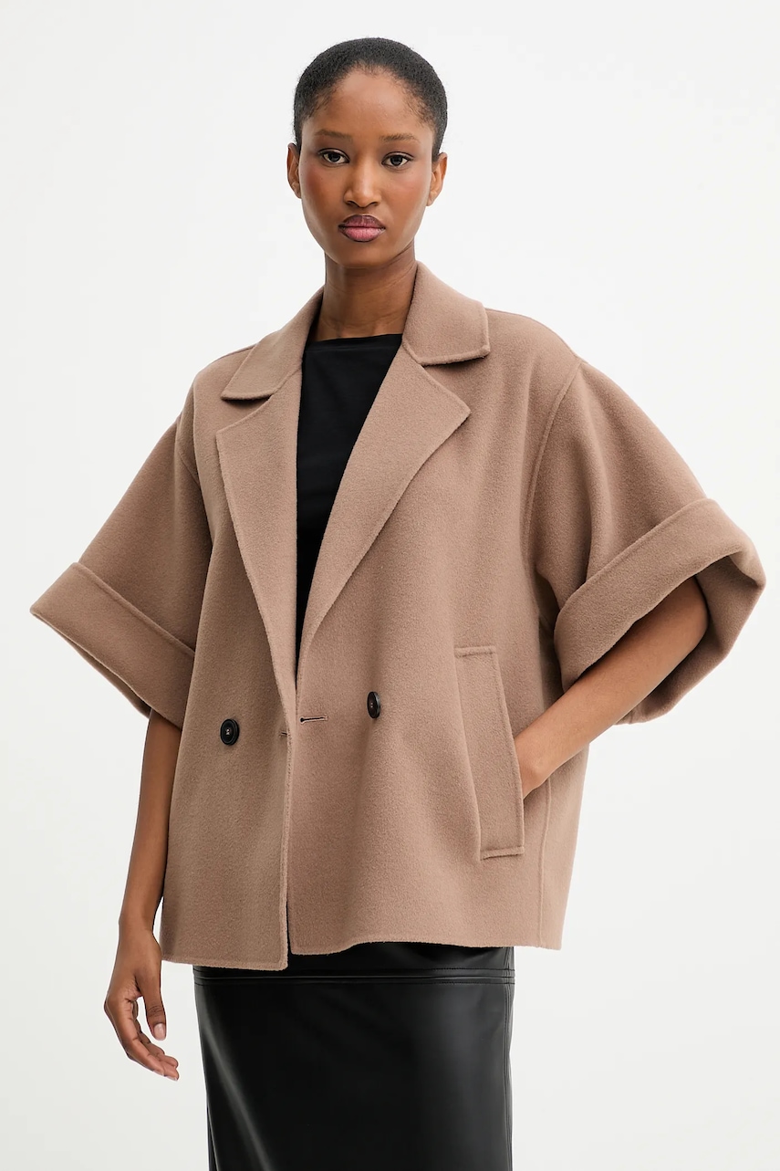 Vlněný kabát Weekend Max Mara PERA