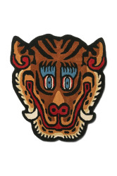 Vlněný koberec Bongusta Tiger Face 92 x 100 cm