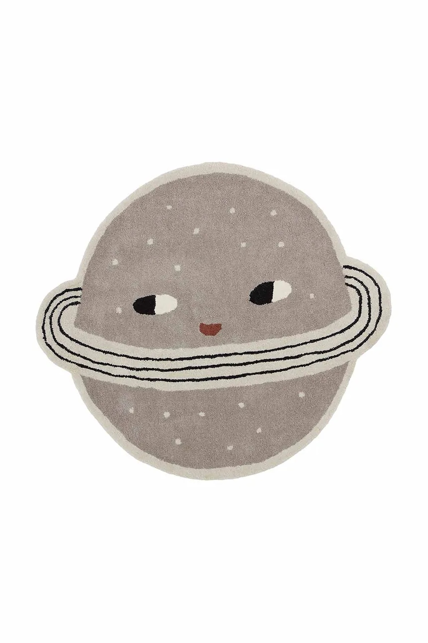 Vlněný kobereček OYOY Planet 116 x 110 cm