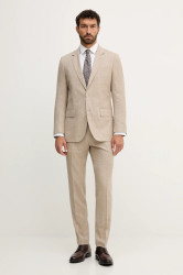 Vlněný oblek BOSS BECKHAM X BOSS