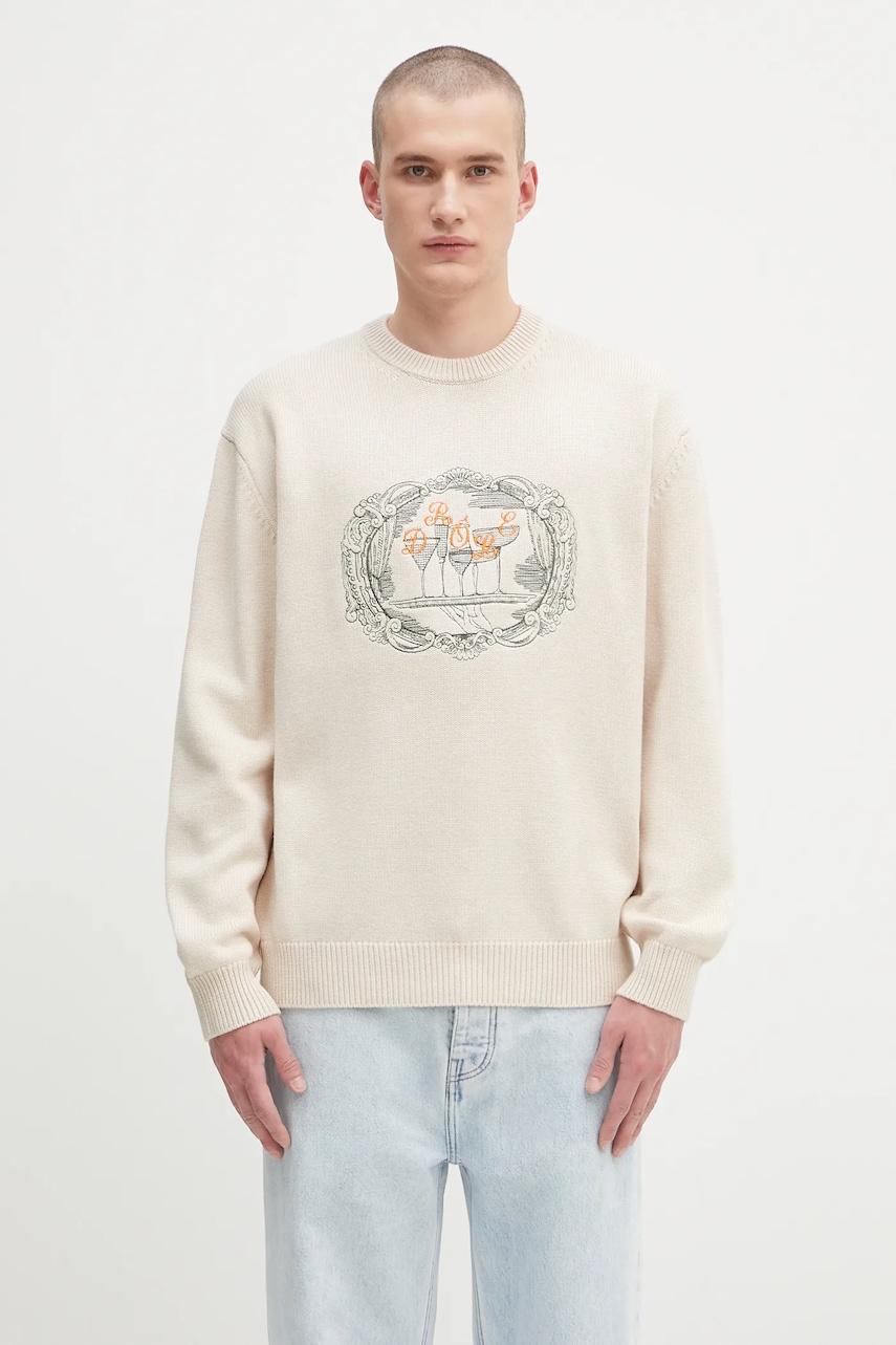 Vlněný svetr Drôle de Monsieur La Maille Plateau