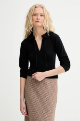 Vlněný svetr MUNTHE LIVO dámský, černá barva, 253161525373