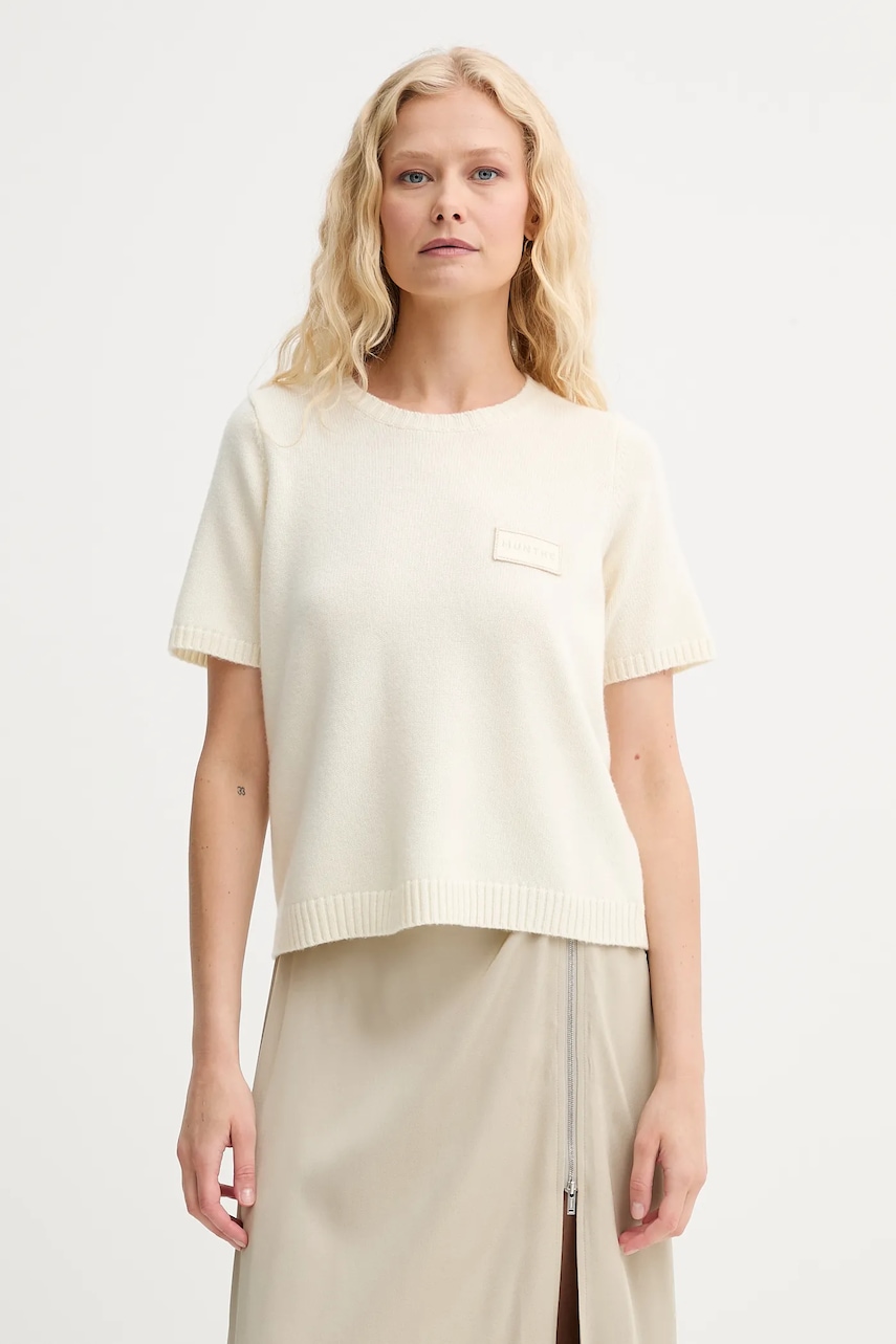 Vlněný svetr MUNTHE PANTAS dámský, béžová barva, 252160425270